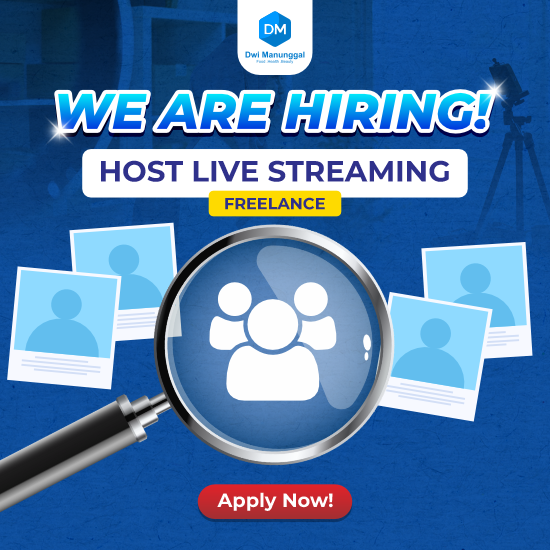 Lowongan Kerja Host Live Streaming Dwimanunggal Indonesia
